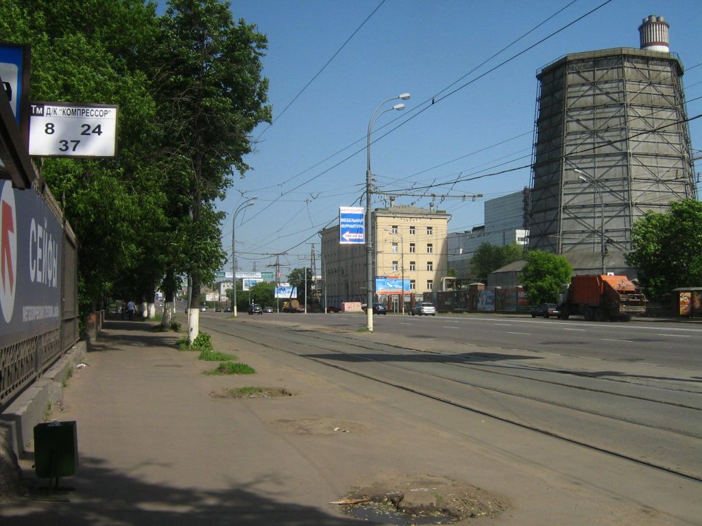 Москва — Остановочные таблички и табло; Москва — Трамвайные линии: ВАО