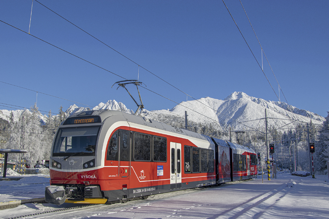 Augstie Tatri, Stadler GTW 2/6 № 495.954-0
