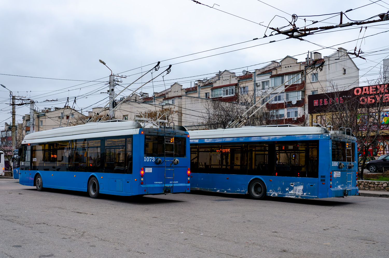 Севастополь, Тролза-5265.02 «Мегаполис» № 1073