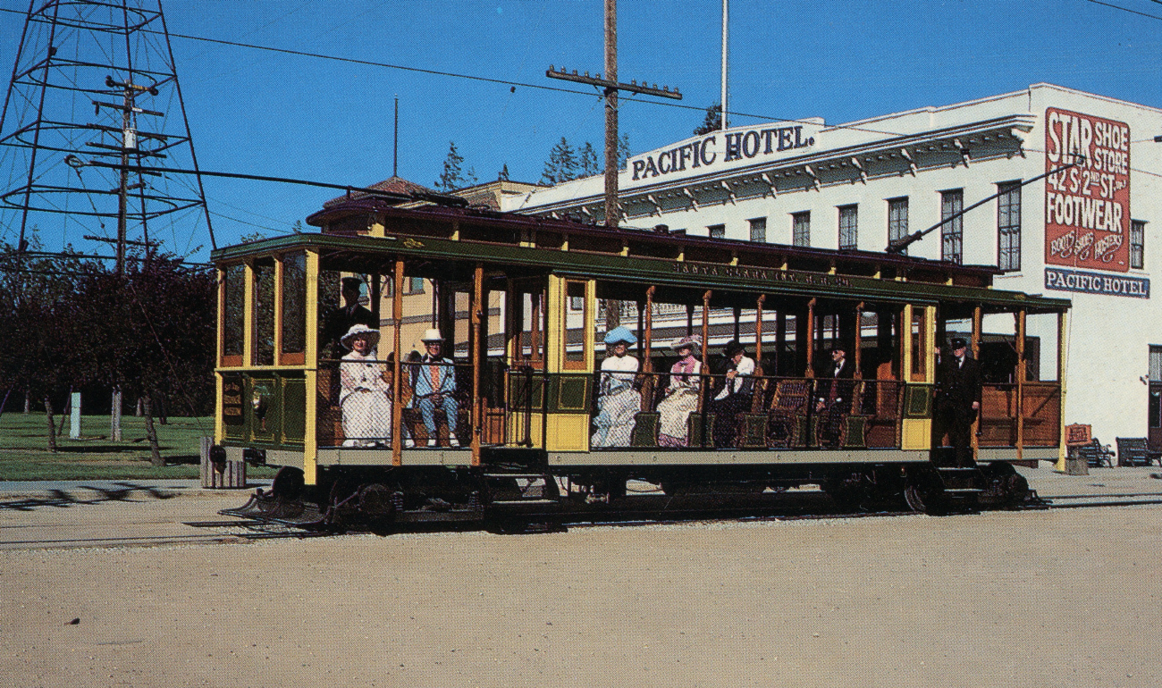 Сан-Хосе, Четырёхосный моторный вагон № 1