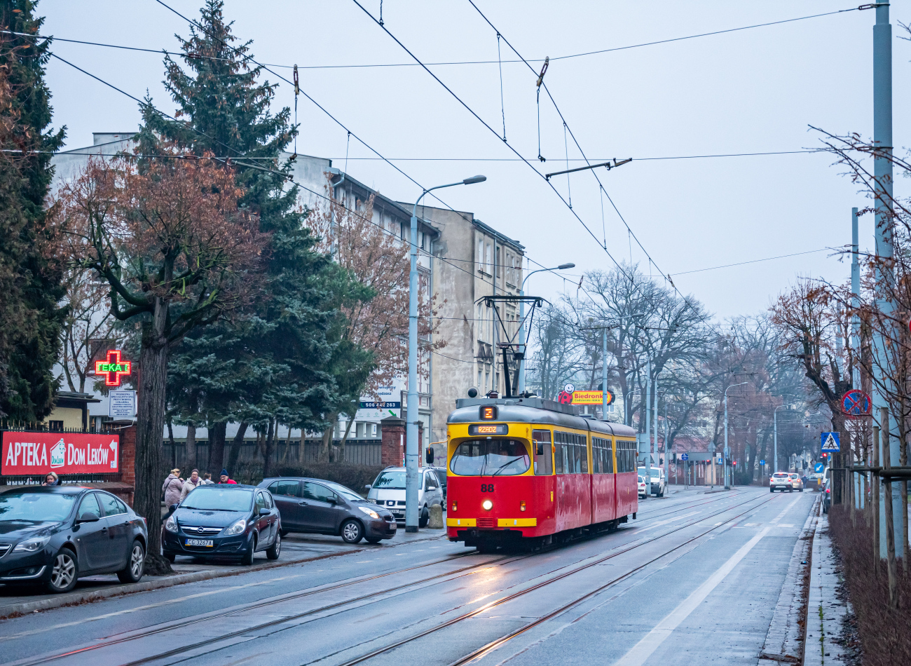 Грудзёндз, Duewag GT8 № 88