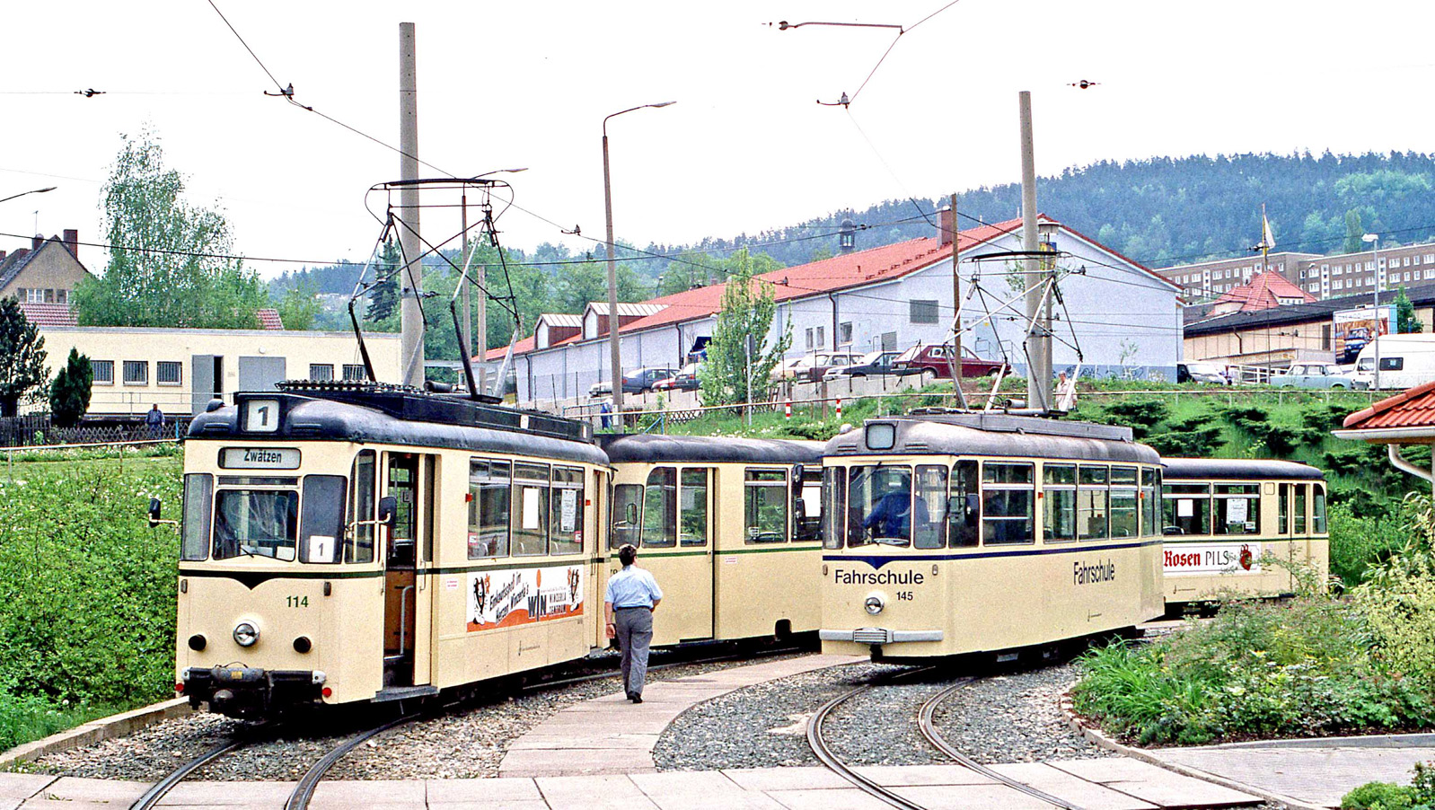 Йена, Gotha T57 № 114; Йена, Gotha T2-62 № 145