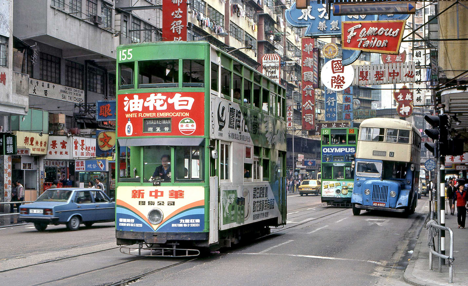 Гонконг, Hong Kong Tramways VII № 155