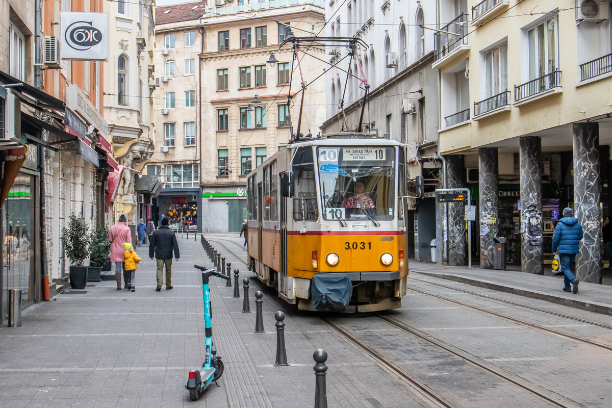 София, Tatra T6A2B № 3031