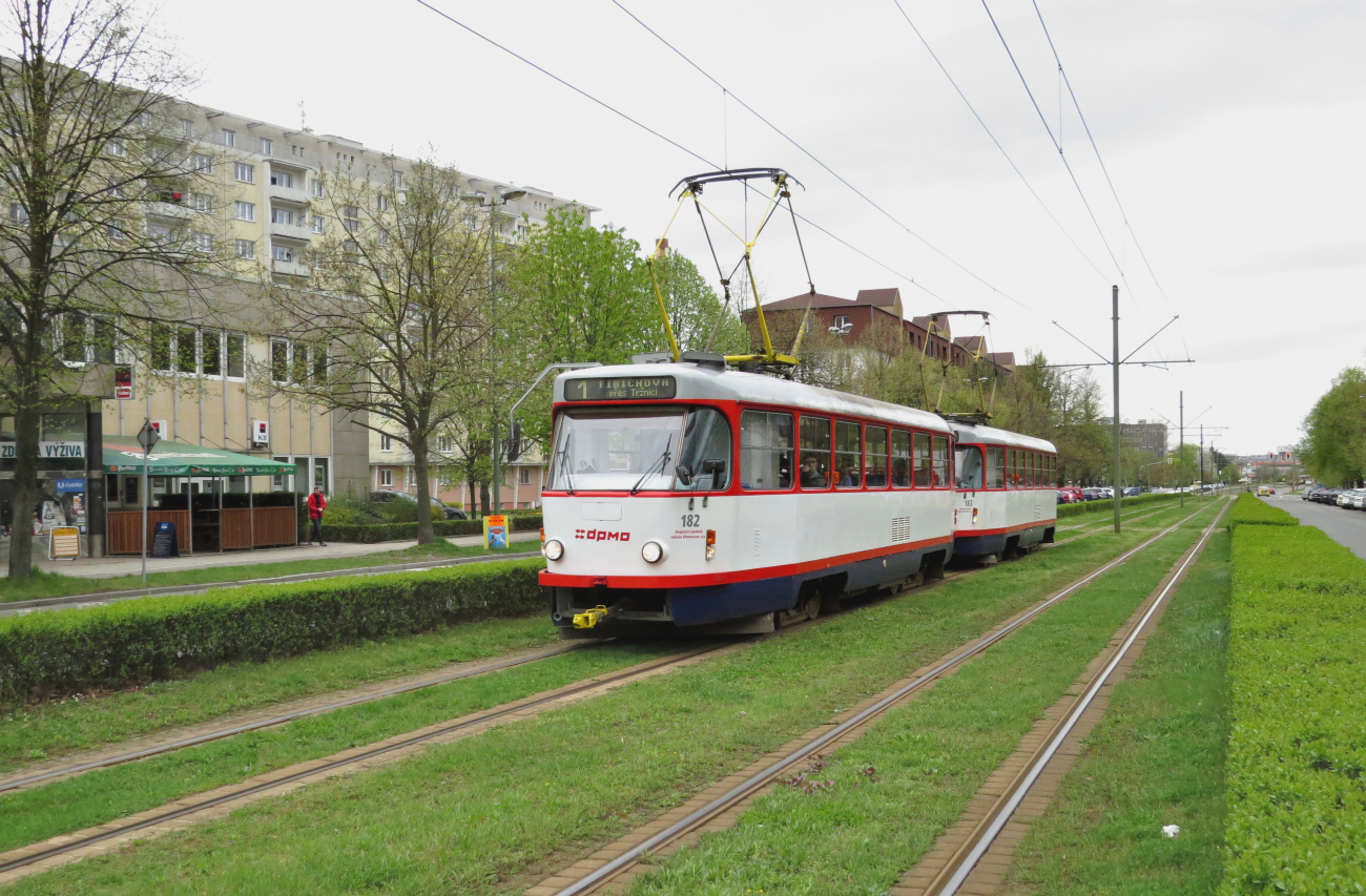 Оломоуц, Tatra T3R.P № 182; Оломоуц, Tatra T3R.P № 183