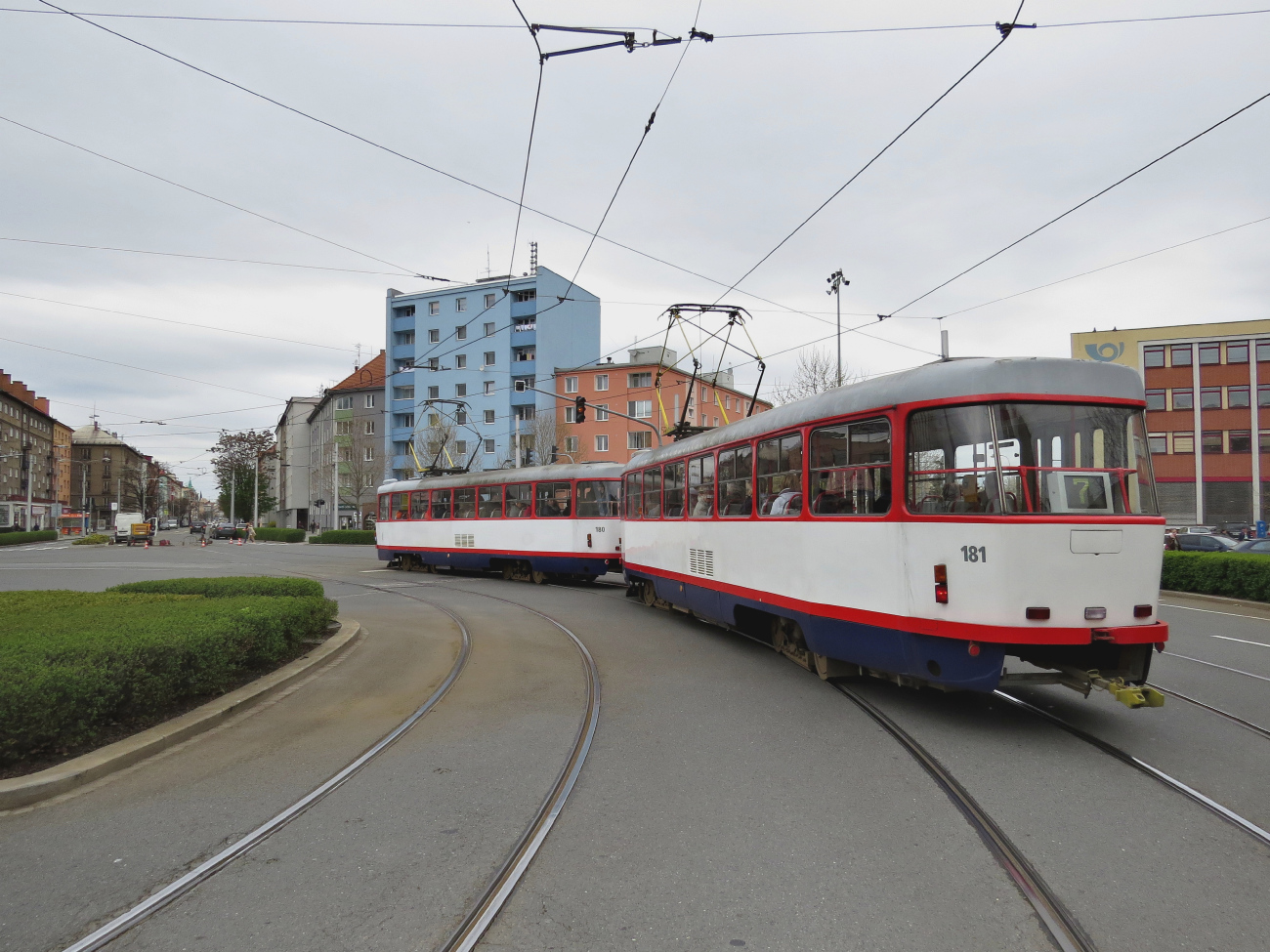 Оломоуц, Tatra T3R.P № 180; Оломоуц, Tatra T3R.P № 181