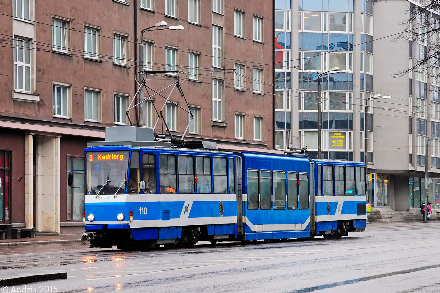 Таллин, Tatra KT6T № 110