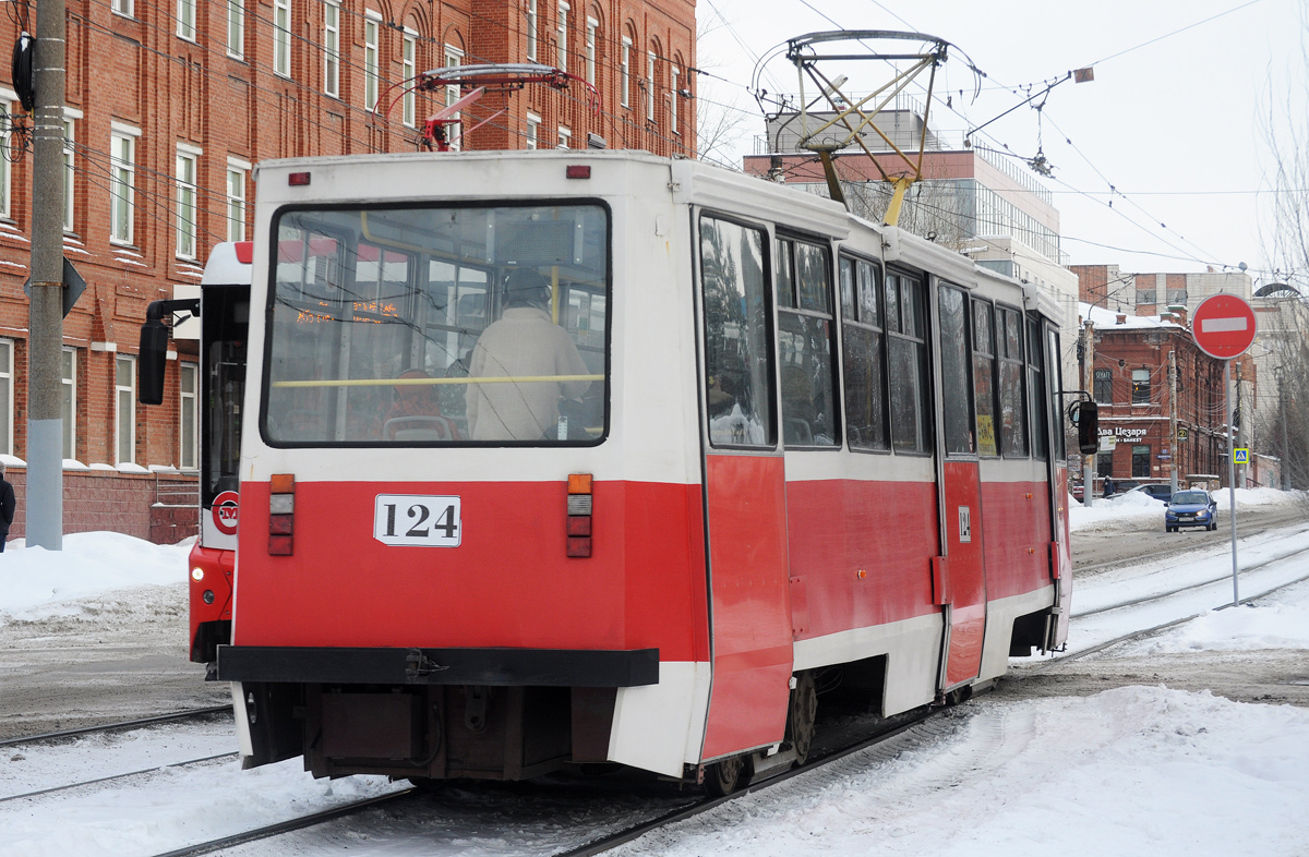 Омск, 71-605ЭП № 124 Омск, 71-605ЭП № 124