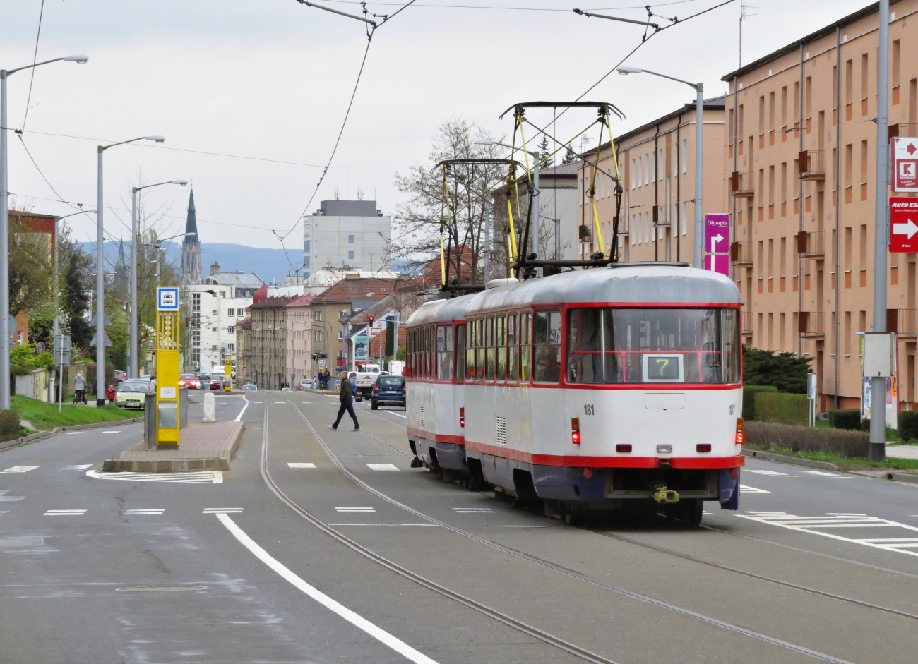 Оломоуц, Tatra T3R.P № 181