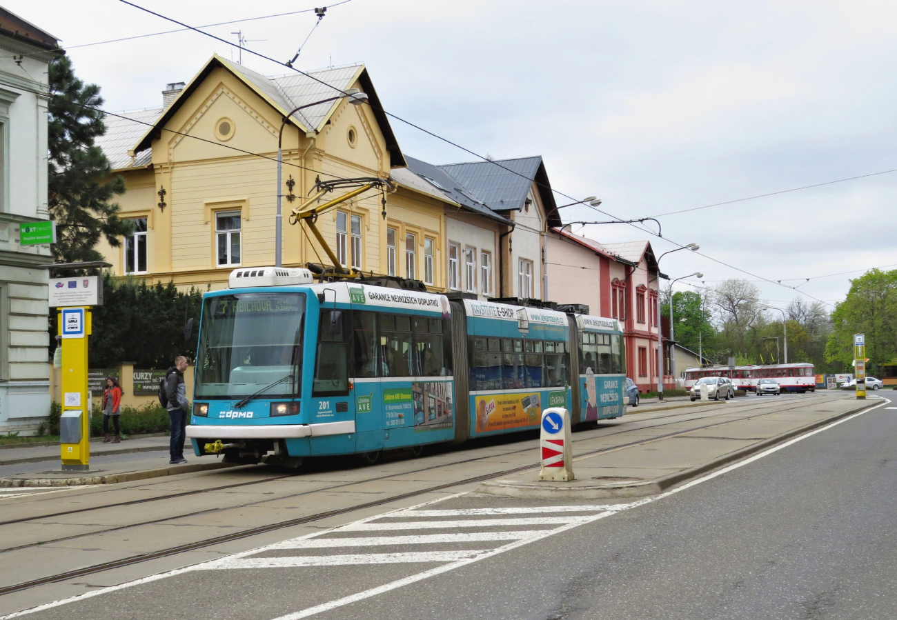 Оломоуц, Škoda 03T1 Astra № 201