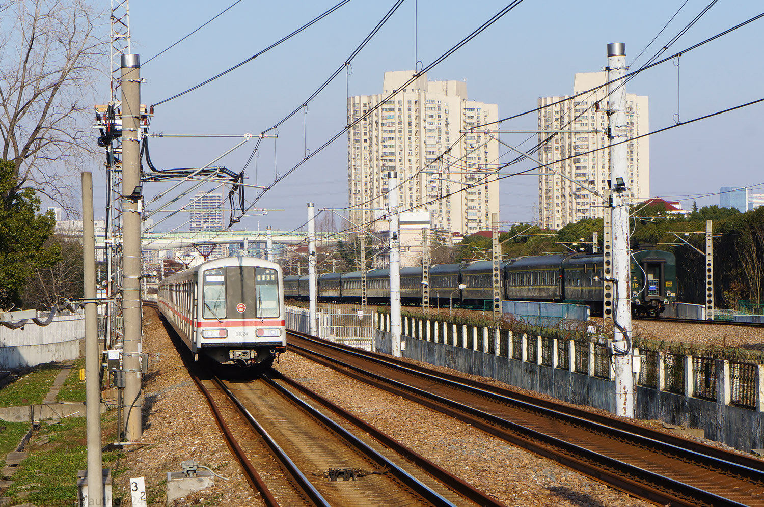 Шанхай, CSR Zhuzhou Shanghai Metro 01A03 № 99371