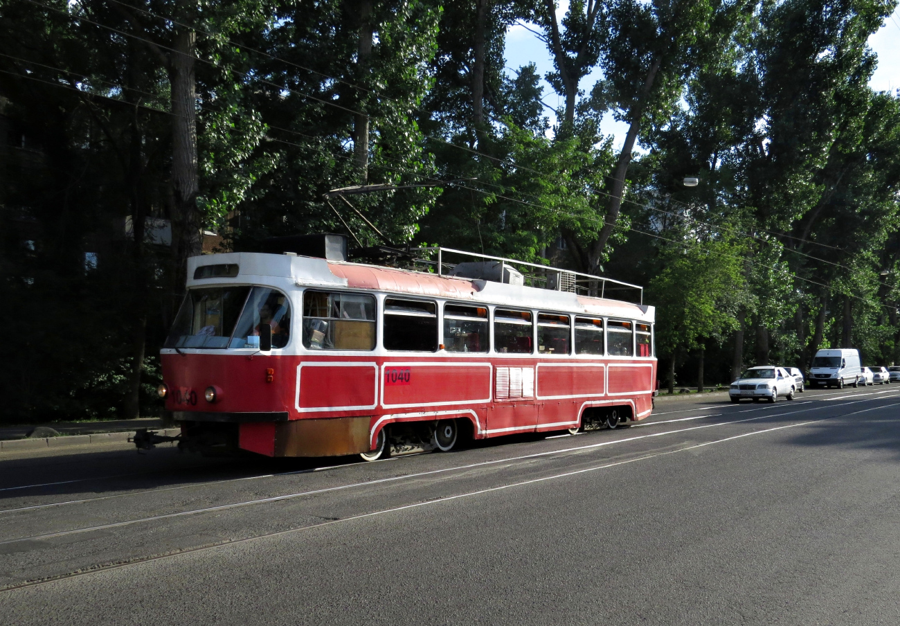 Алматы, Tatra T3D № 1040