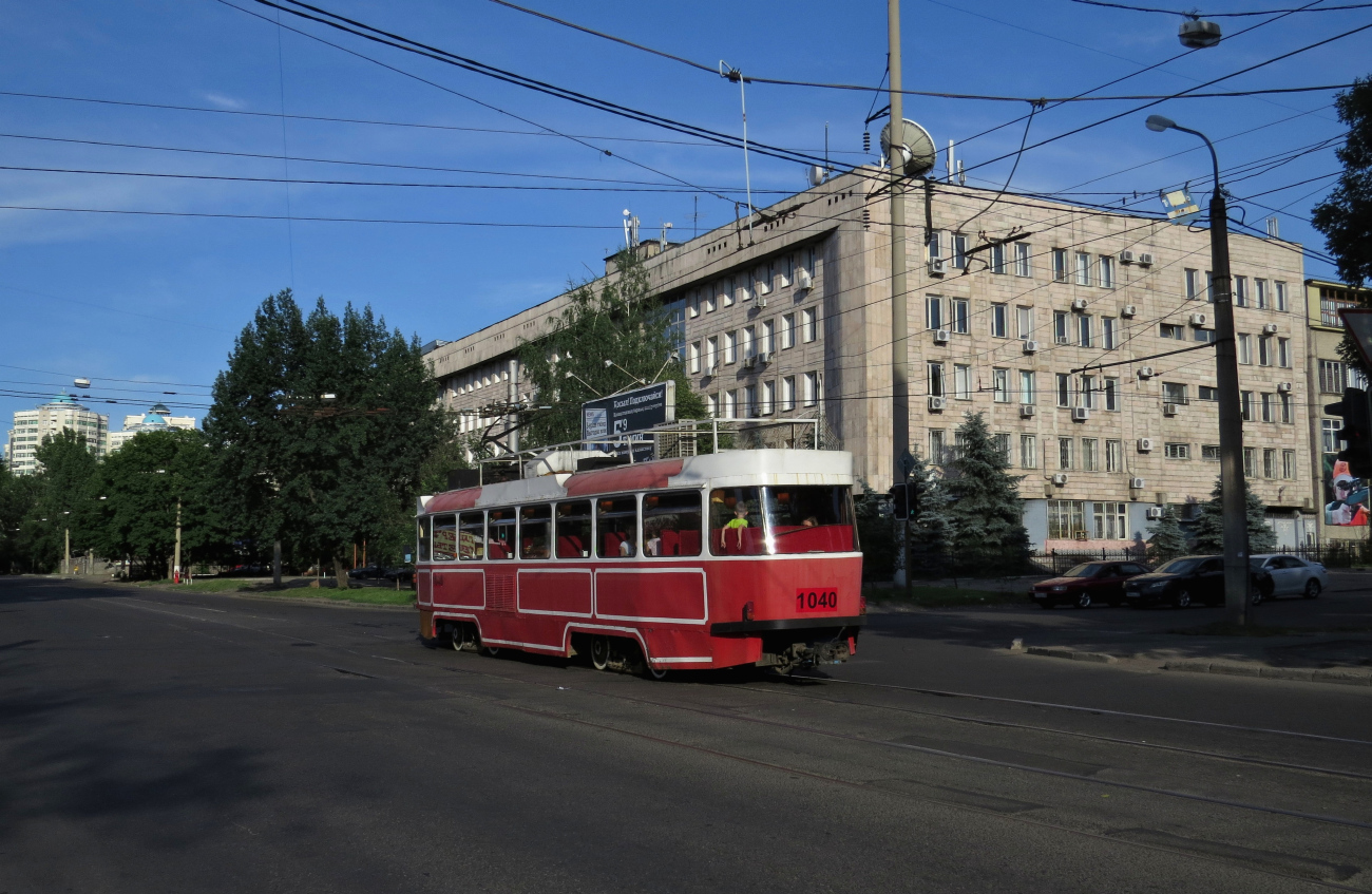 Алматы, Tatra T3D № 1040