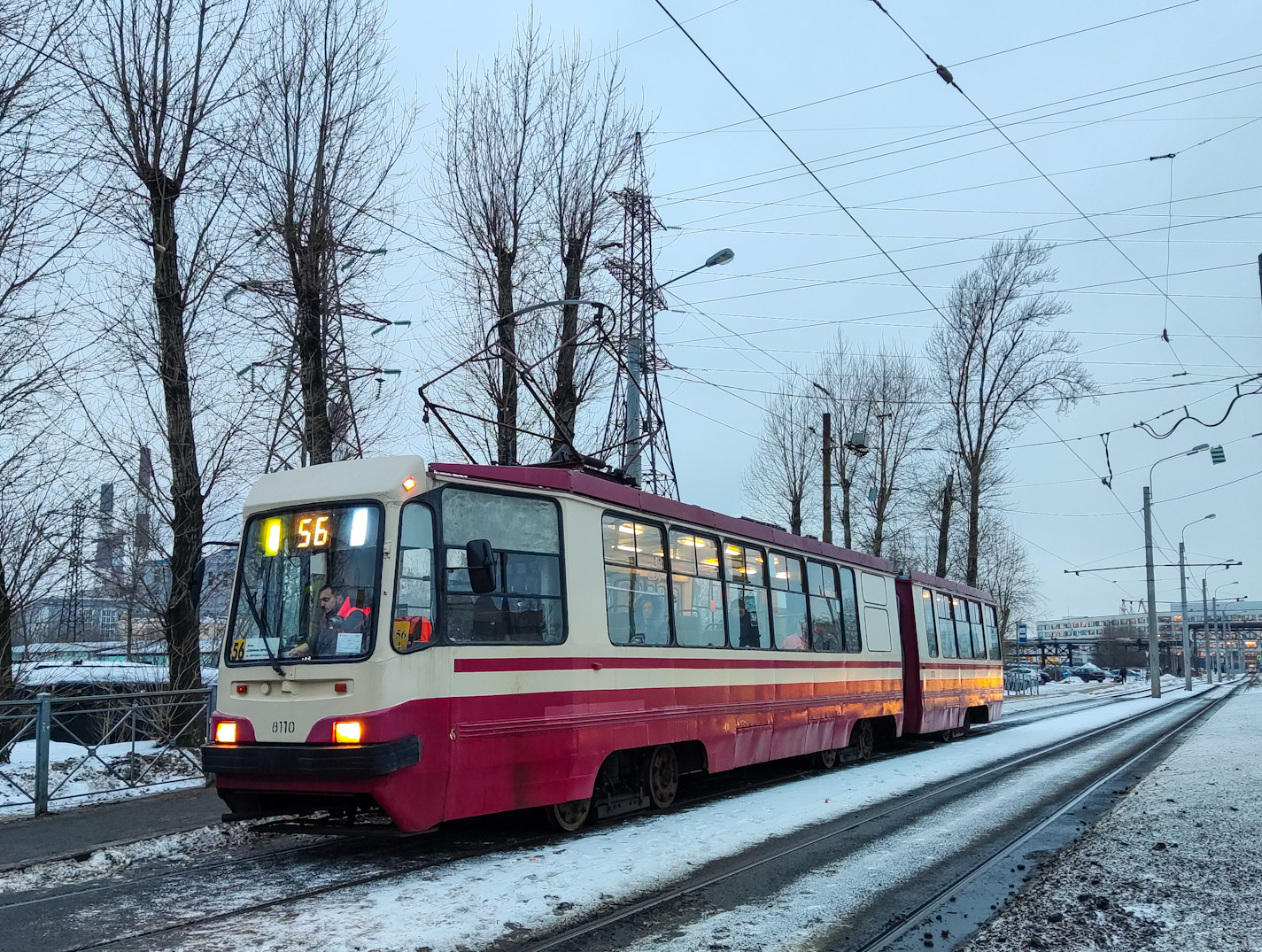 Санкт-Пецярбург, 71-147К (ЛВС-97К) № 8110 Санкт-Пецярбург, 71-147К (ЛВС-97К) № 8110