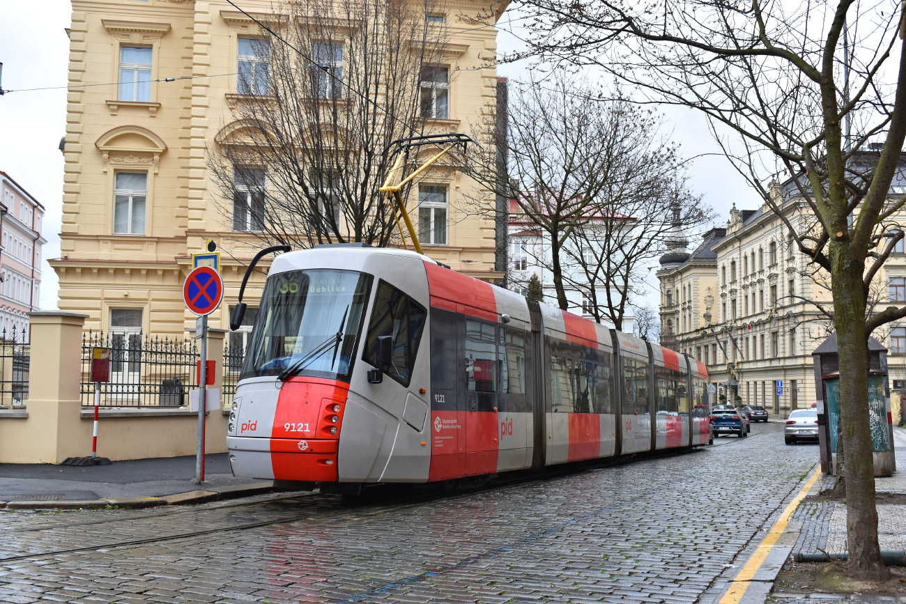 Прага, Škoda 14T Elektra № 9121