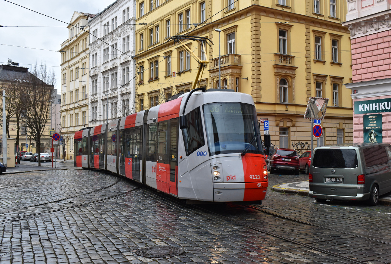 Прага, Škoda 14T Elektra № 9121