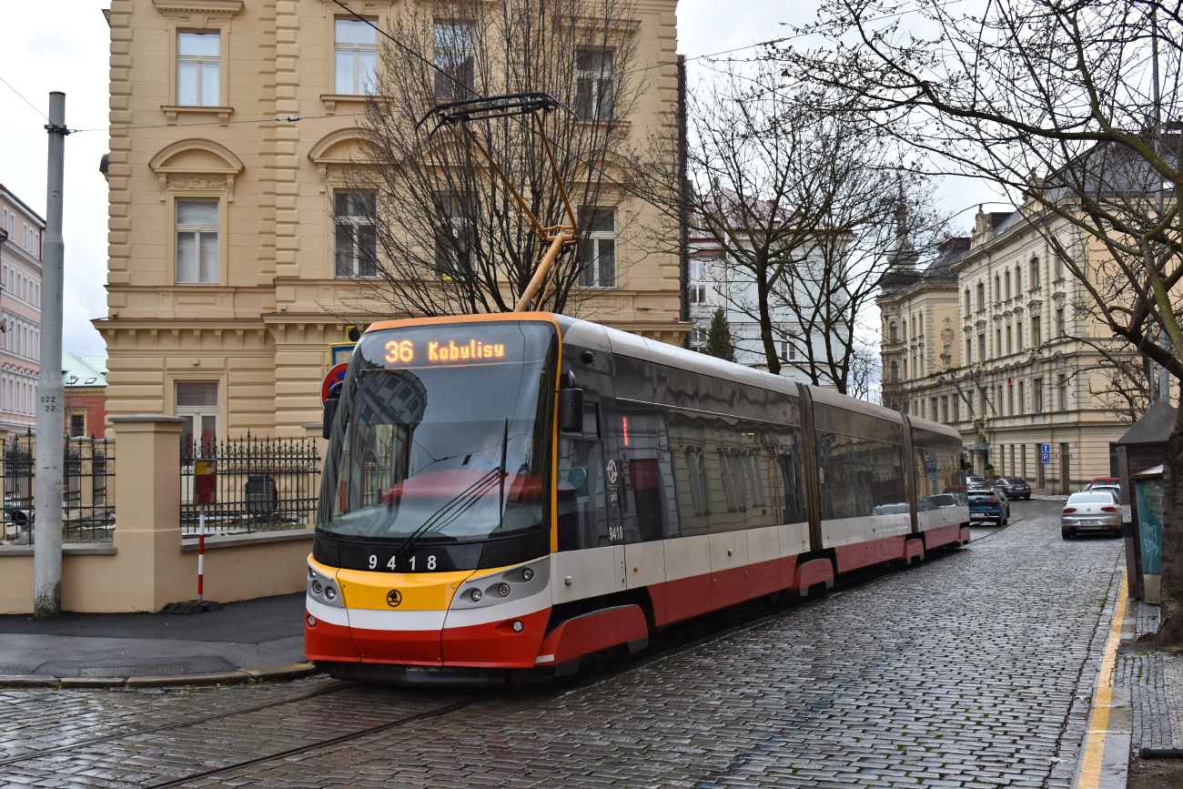 Прага, Škoda 15T6 ForCity Alfa Praha № 9418