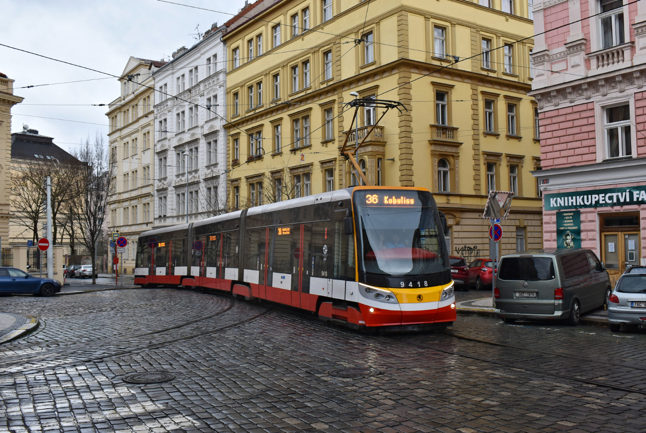 Прага, Škoda 15T6 ForCity Alfa Praha № 9418