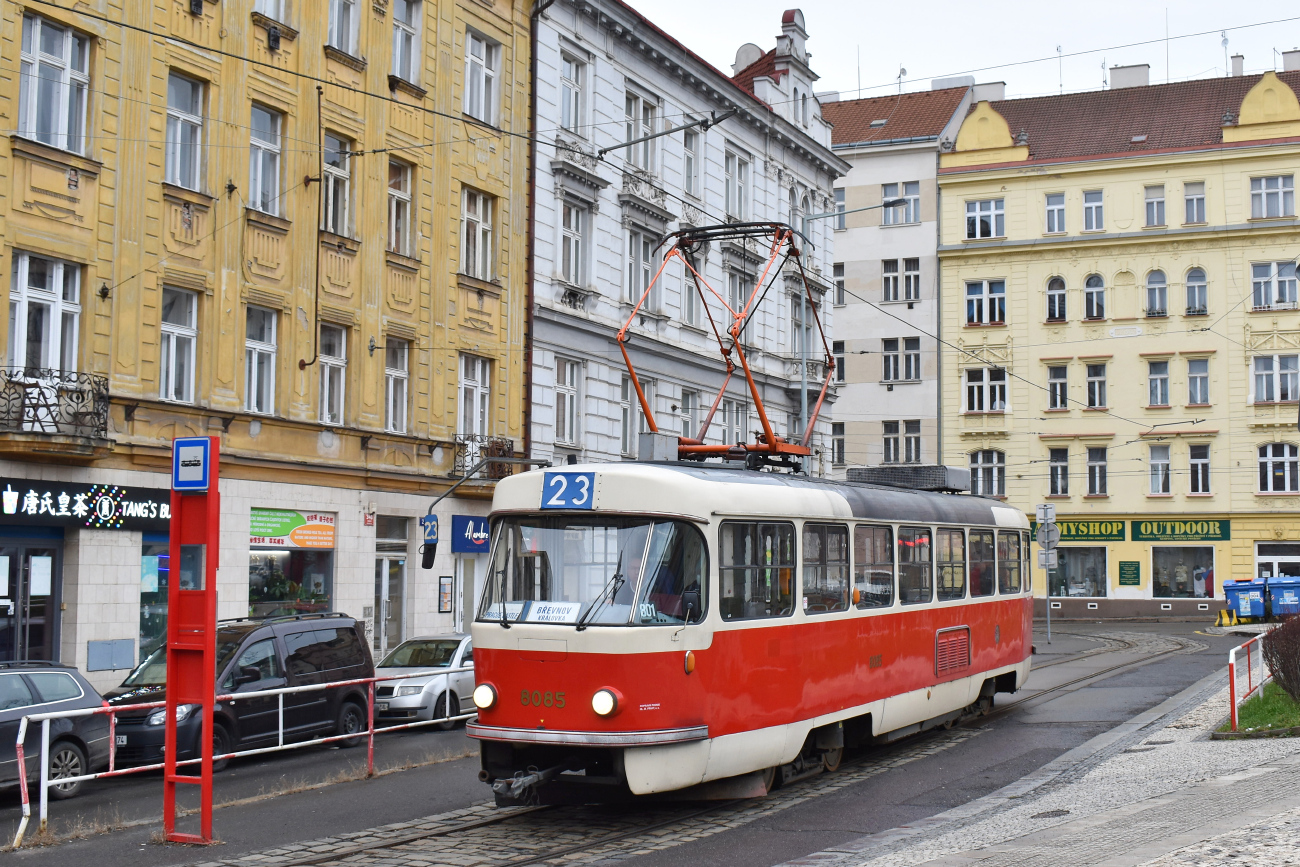 Прага, Tatra T3M № 8085