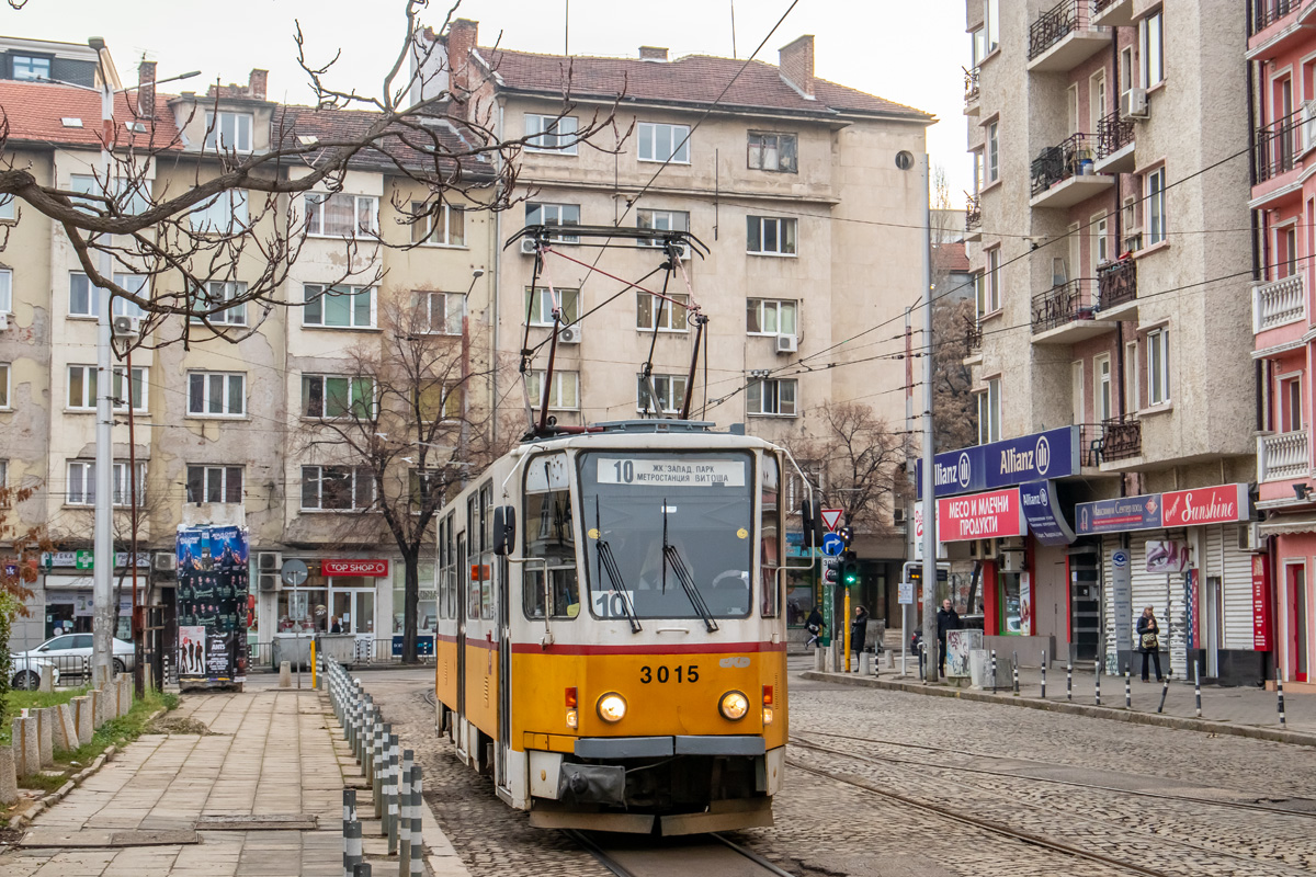 София, Tatra T6A2B № 3015