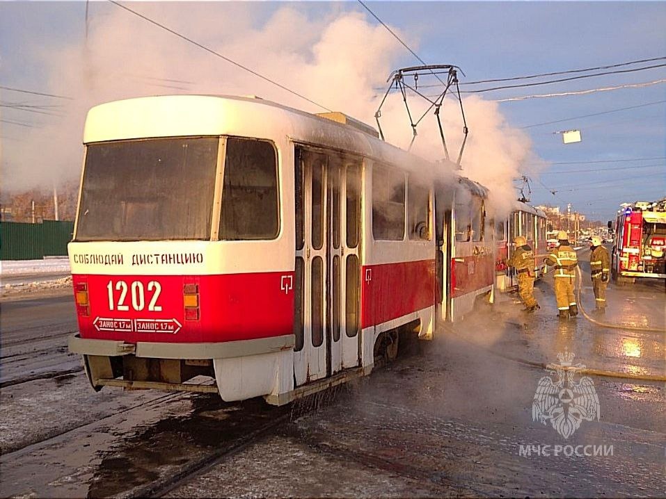 Самара, Tatra T3E № 1202; Самара — Происшествия