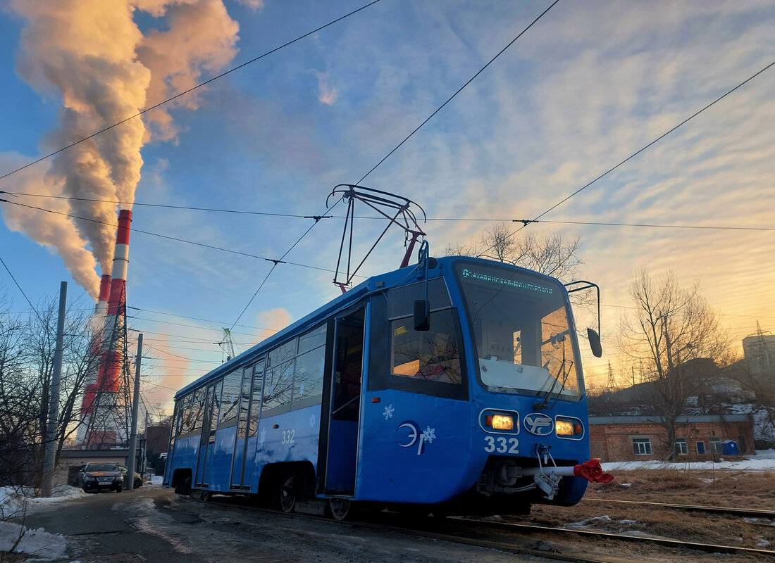 Владивосток, 71-619КС № 332; Владивосток — Тематические трамваи Владивосток, 71-619КС № 332; Владивосток — Тематические трамваи