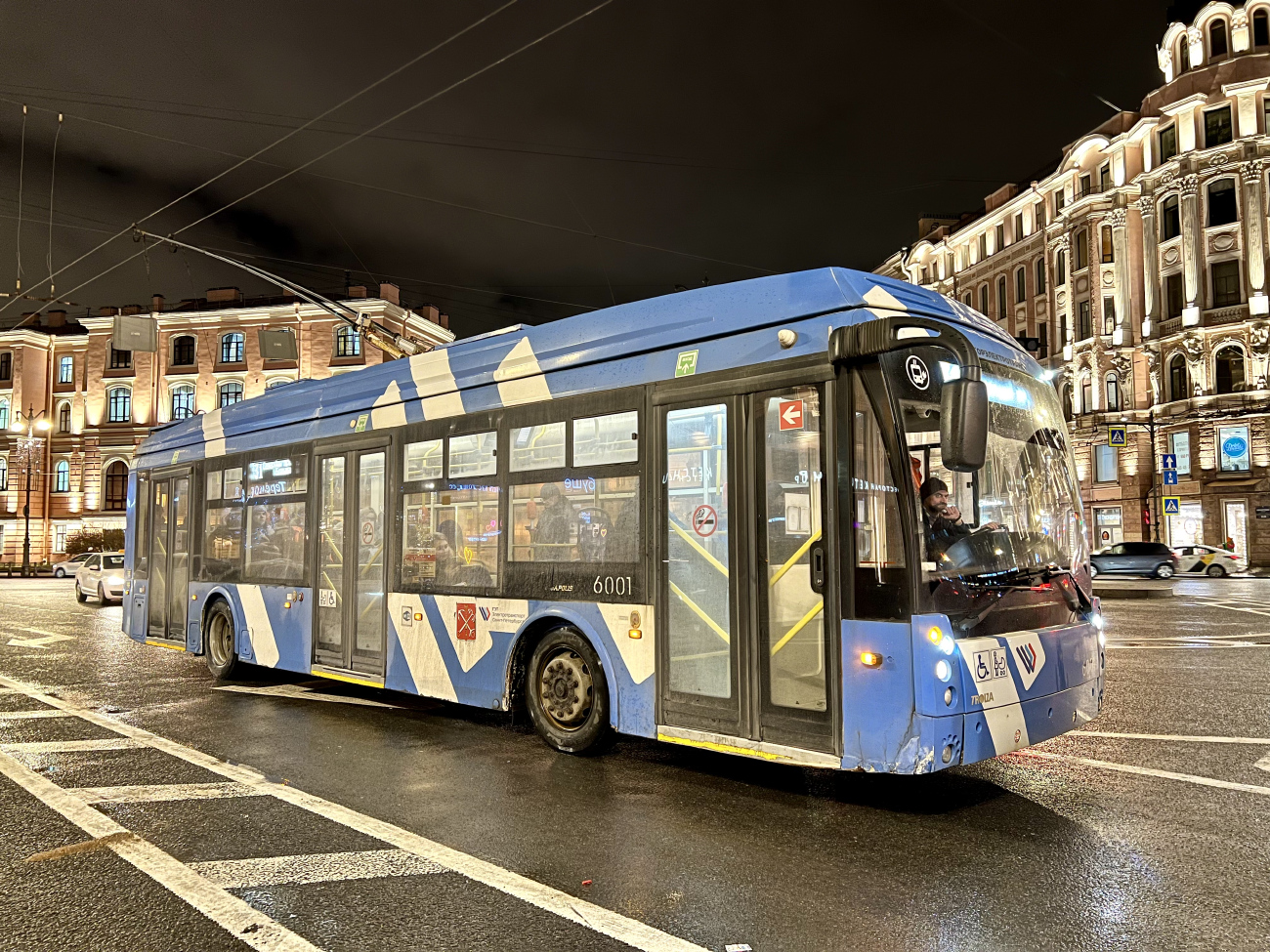 Санкт-Петербург, Тролза-5265.02 «Мегаполис» № 6001