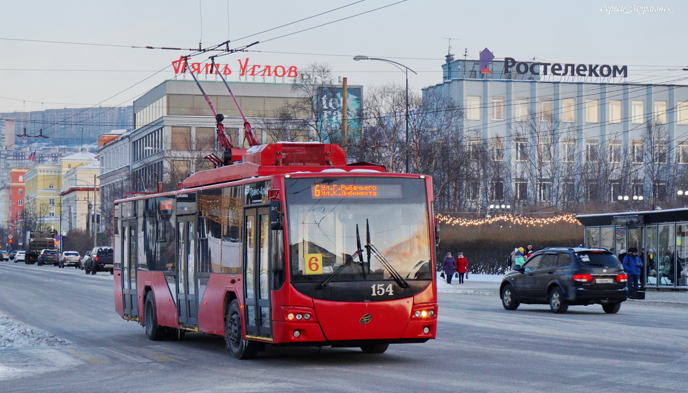 Мурманск, ВМЗ-5298.01 «Авангард» № 154