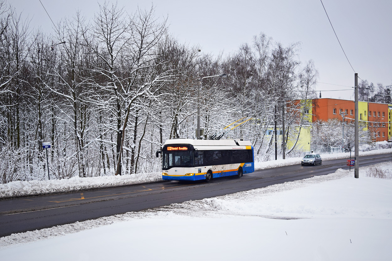 Острава, Solaris Trollino II 12 AC № 3729