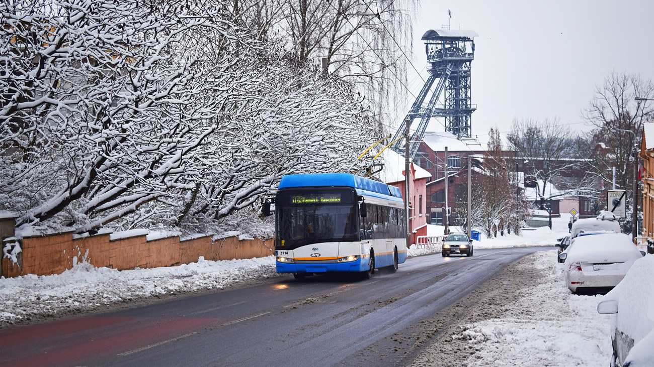 Острава, Solaris Trollino III 12 AC № 3714