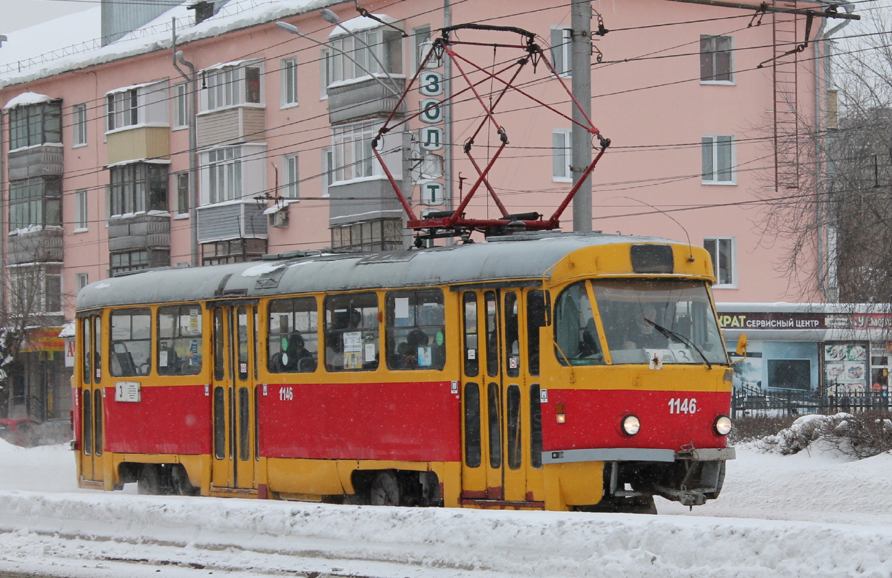 Барнаул, Tatra T3SU № 1146 Барнаул, Tatra T3SU № 1146