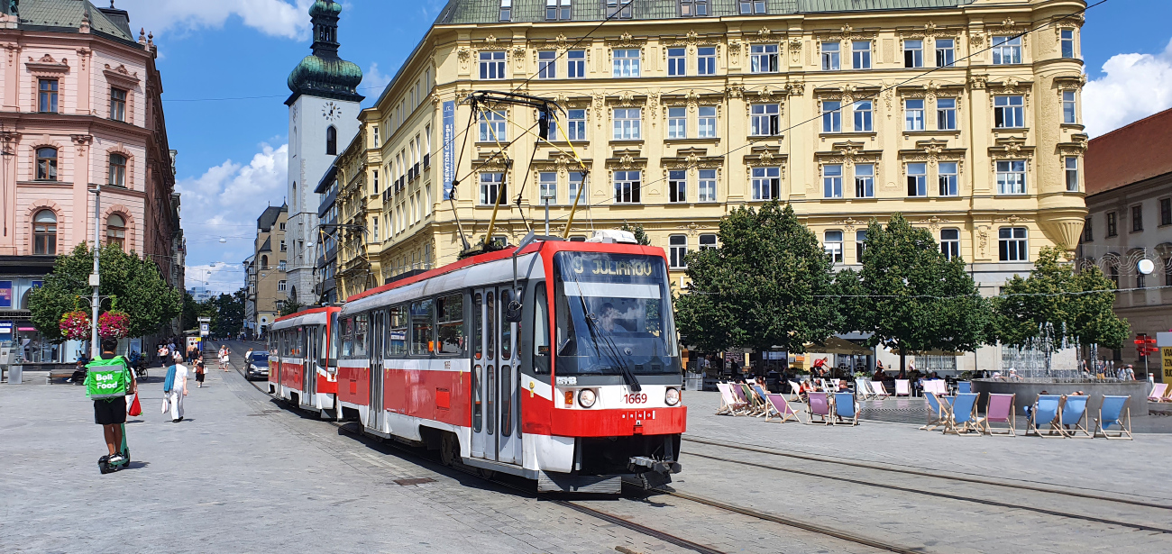 Брно, Tatra T3RF № 1669