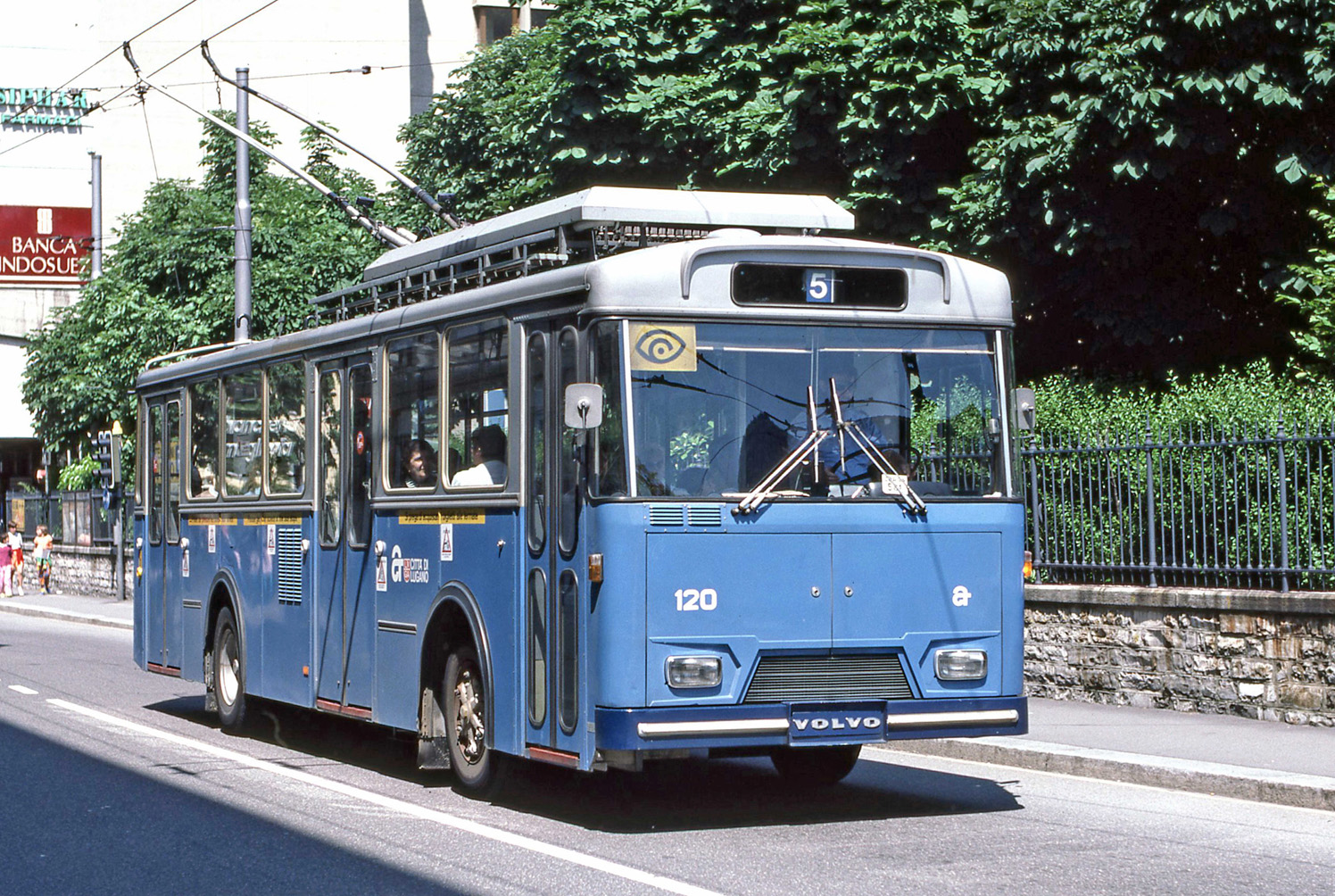 Лугано, Volvo/Hess/SAAS B58 № 120