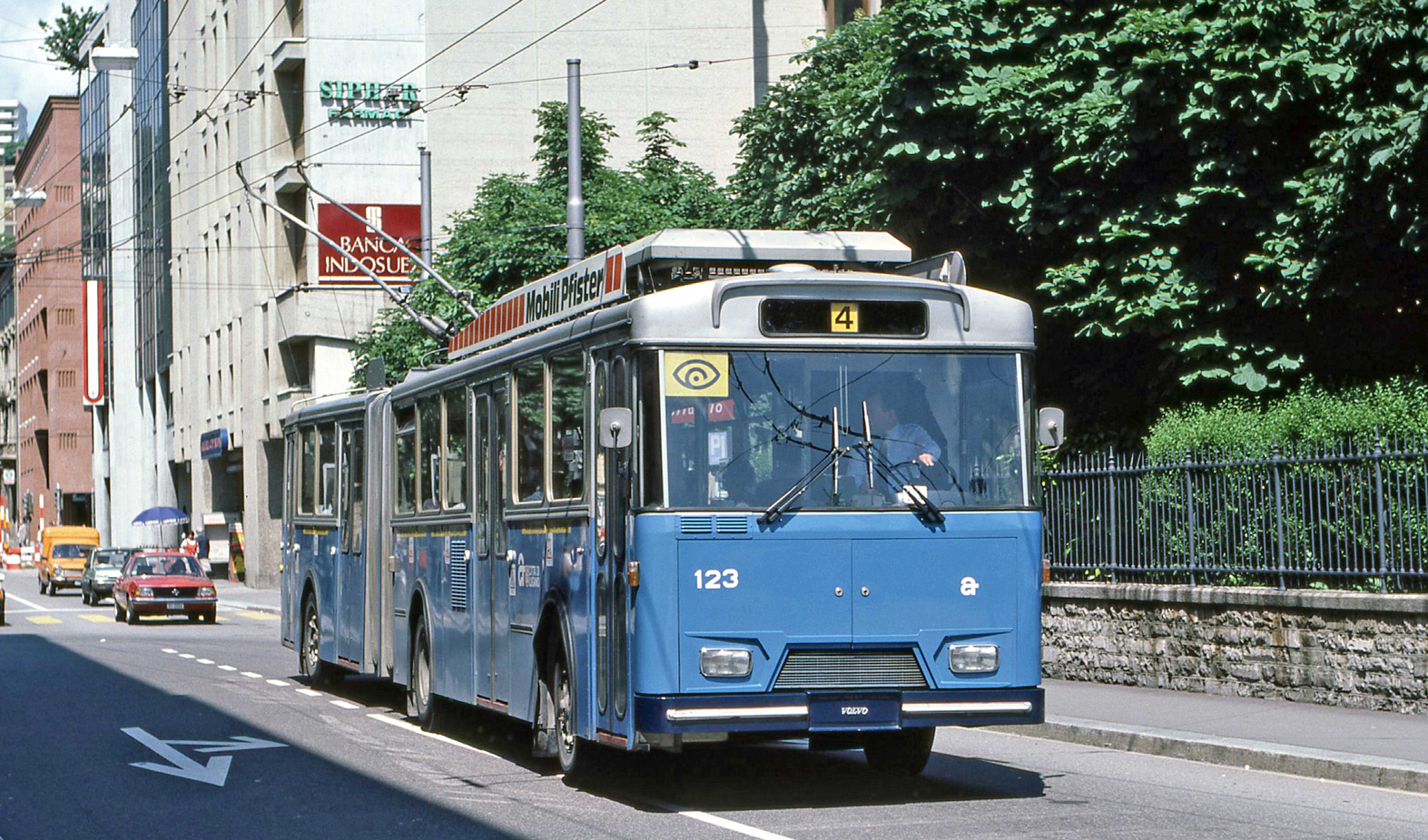 Лугано, Volvo/Hess/SAAS B58 № 123