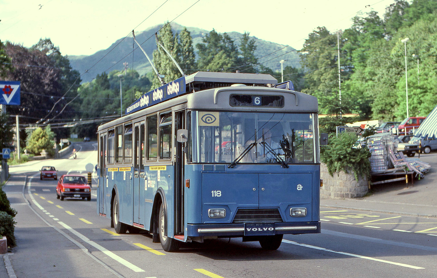 Lugano, Volvo/Hess/SAAS B58 Nr. 118