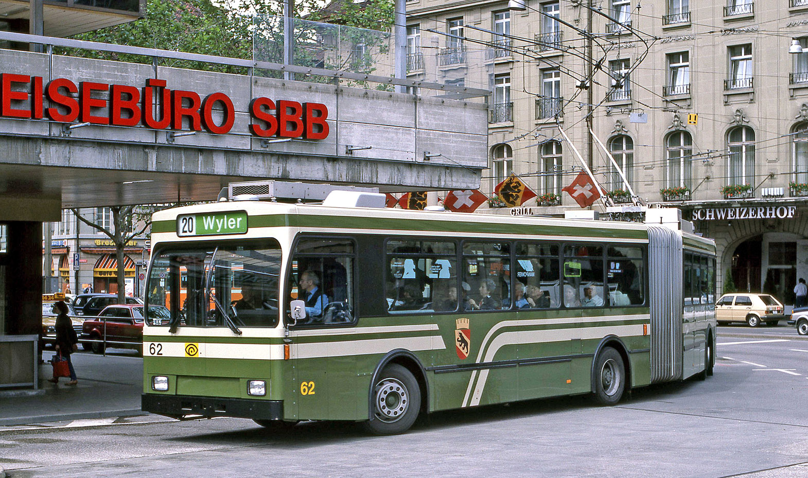Берн, Volvo/R&J/BBC-SAAS B10M-55 № 62