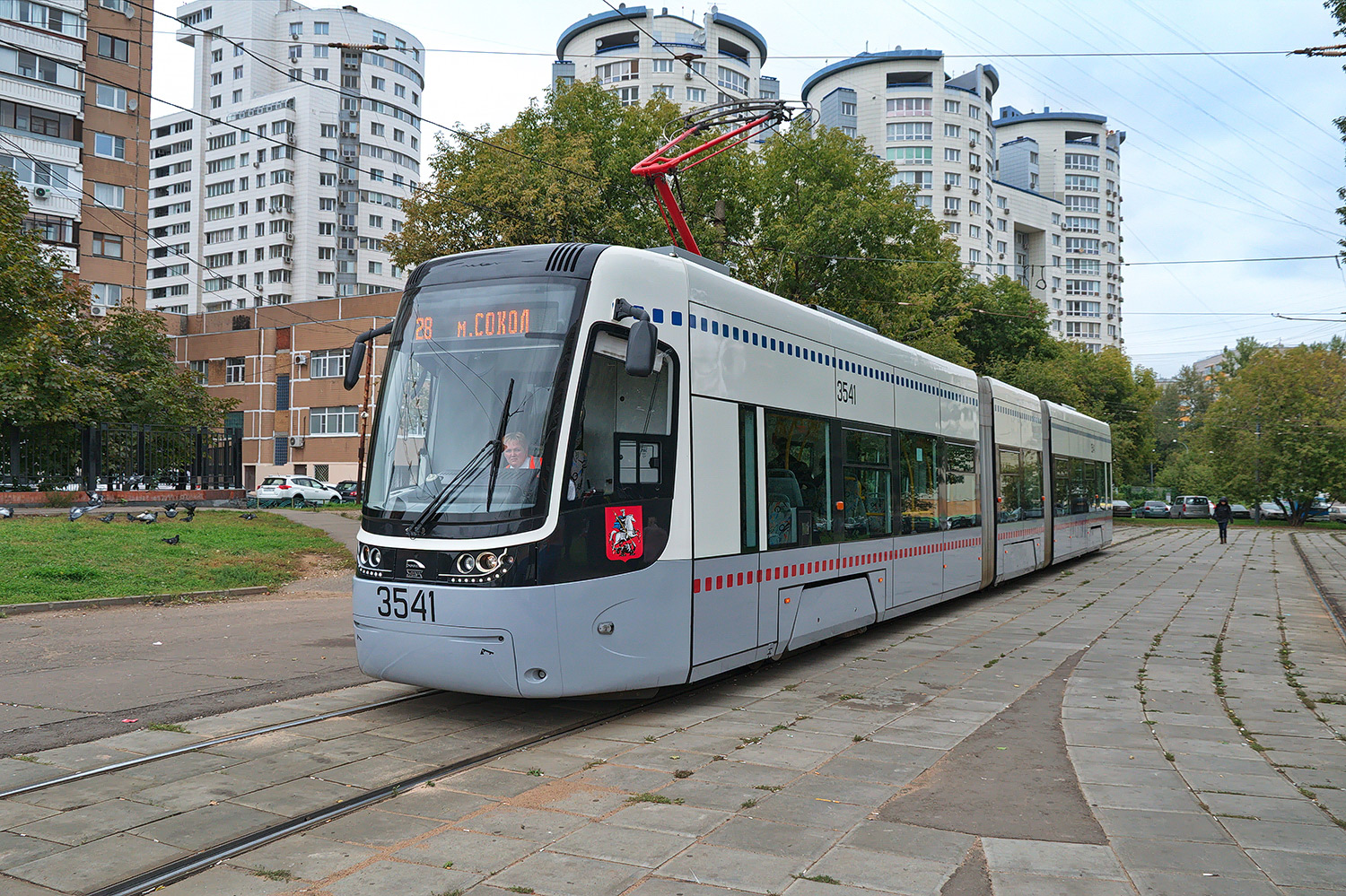 Москва, 71-414 (Pesa Fokstrot) № 3541