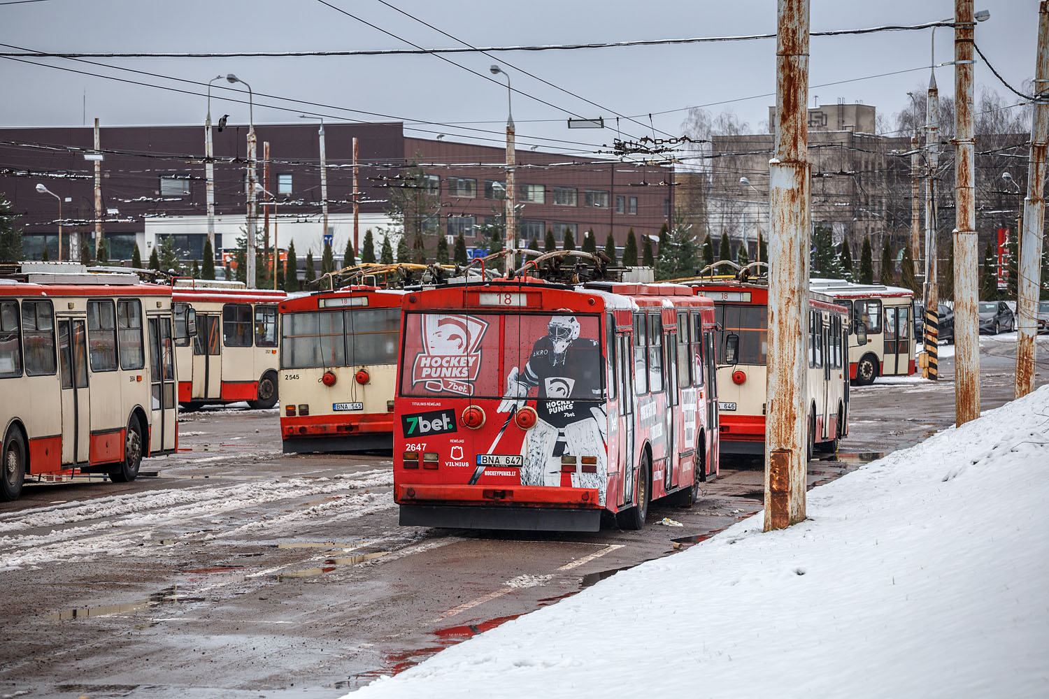 Vilnius, Škoda 14Tr13/6 Br. 2647 Vilnius, Škoda 14Tr13/6 Br. 2647