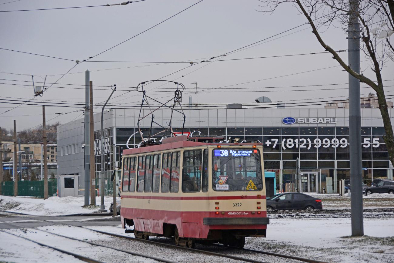 Санкт-Петербург, 71-134К (ЛМ-99К) № 3322