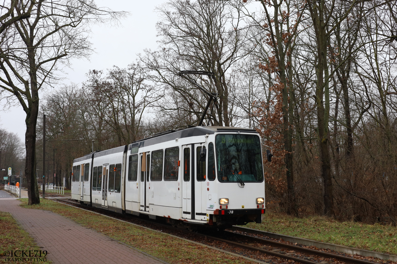 Шёнайхе – Рюдерсдорф, Duewag M6C-NF № 78