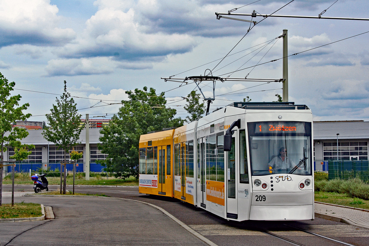 Gera, Alstom NGT8G Nr 209