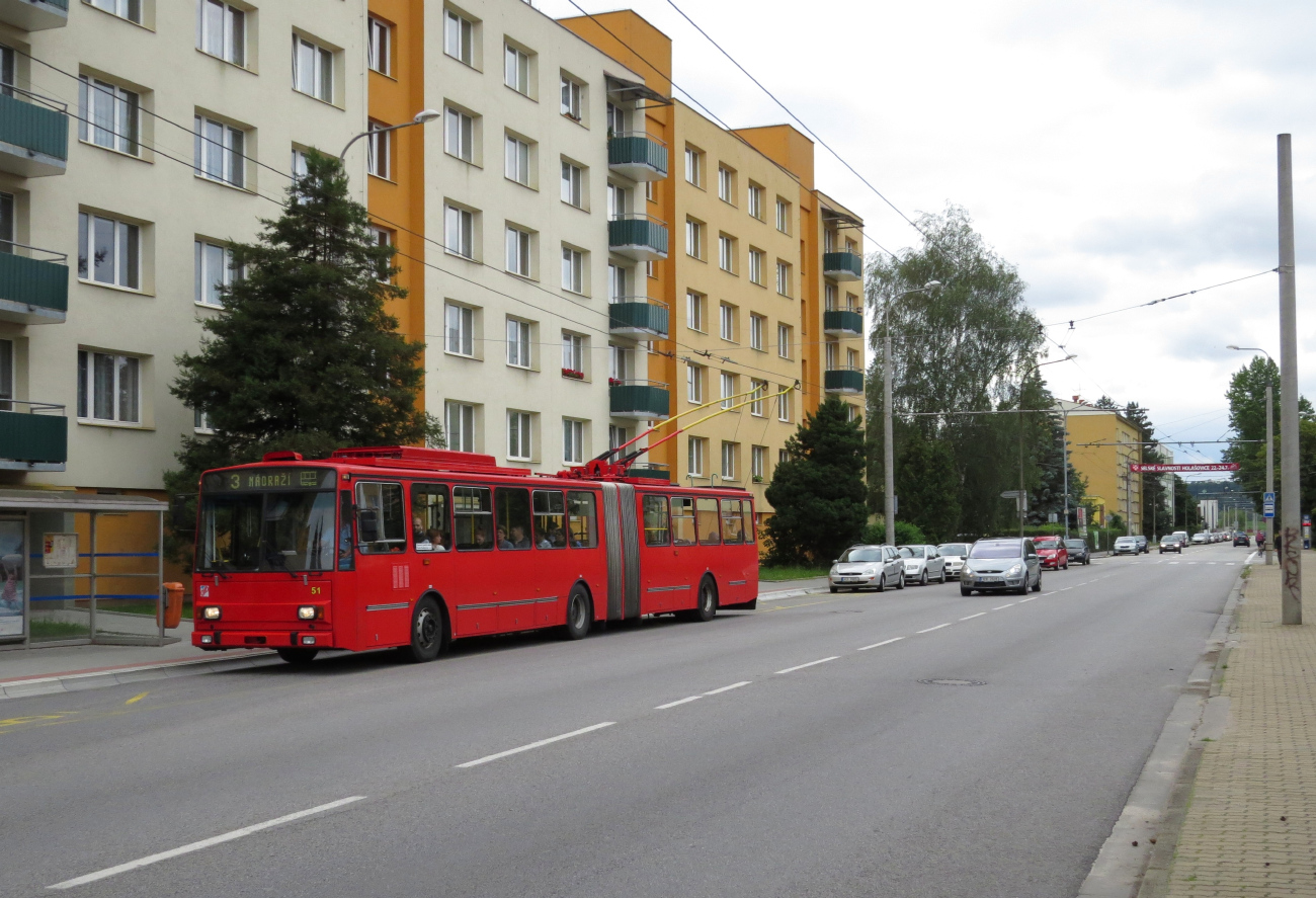 Ческе-Будеёвице, Škoda 15Tr13/7M № 51