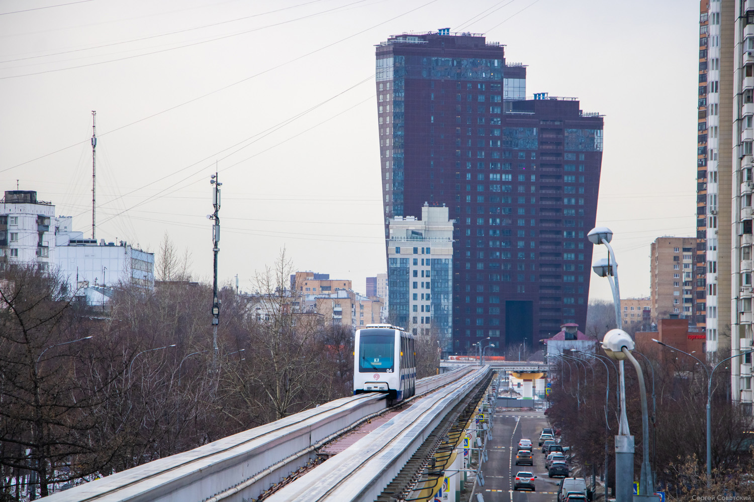 Москва, ЭПС № 04; Москва — Монорельс