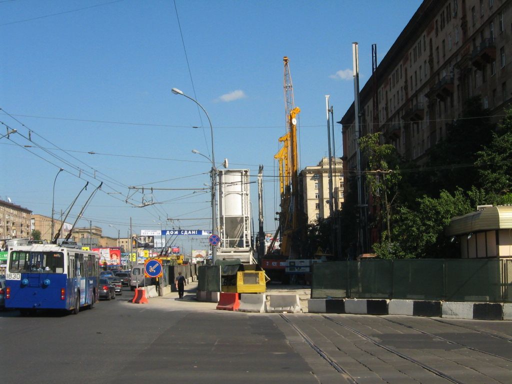 Moscou — Closed tram lines; Moscou — Trolleybus lines: Northern Administrative District