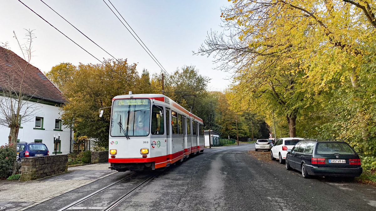 Бохум – Гельзенкирхен, Duewag M6S № 318 Бохум – Гельзенкирхен, Duewag M6S № 318