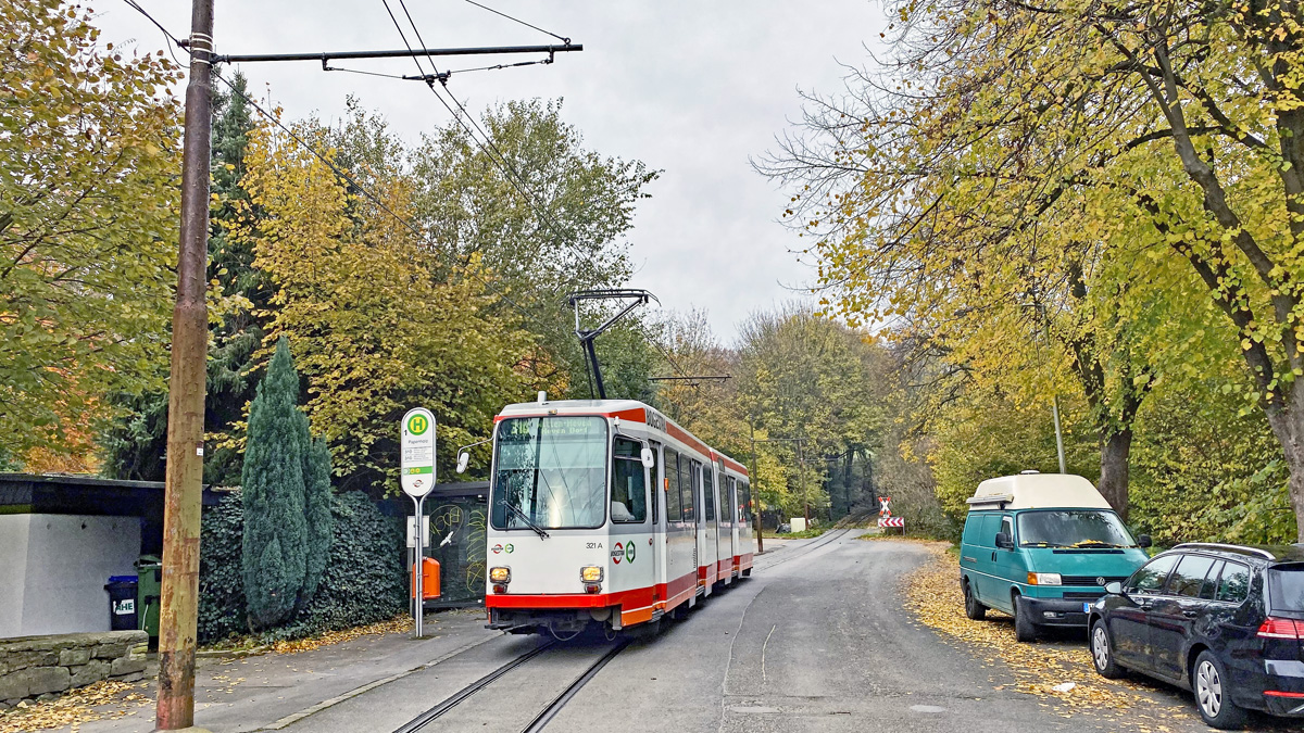 Бохум – Гельзенкирхен, Duewag M6S № 321 Бохум – Гельзенкирхен, Duewag M6S № 321