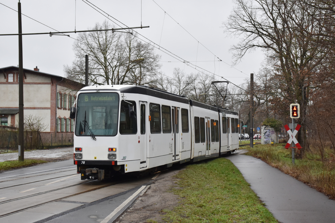 Шёнайхе – Рюдерсдорф, Duewag M6C-NF № 78