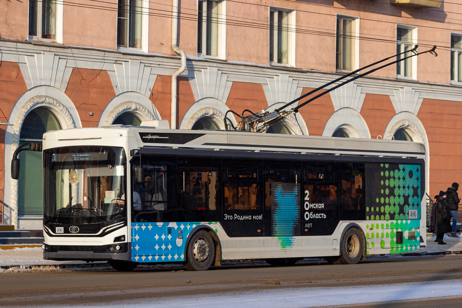 Омск, ПКТС-6281.00 «Адмирал» № 406 Омск, ПКТС-6281.00 «Адмирал» № 406