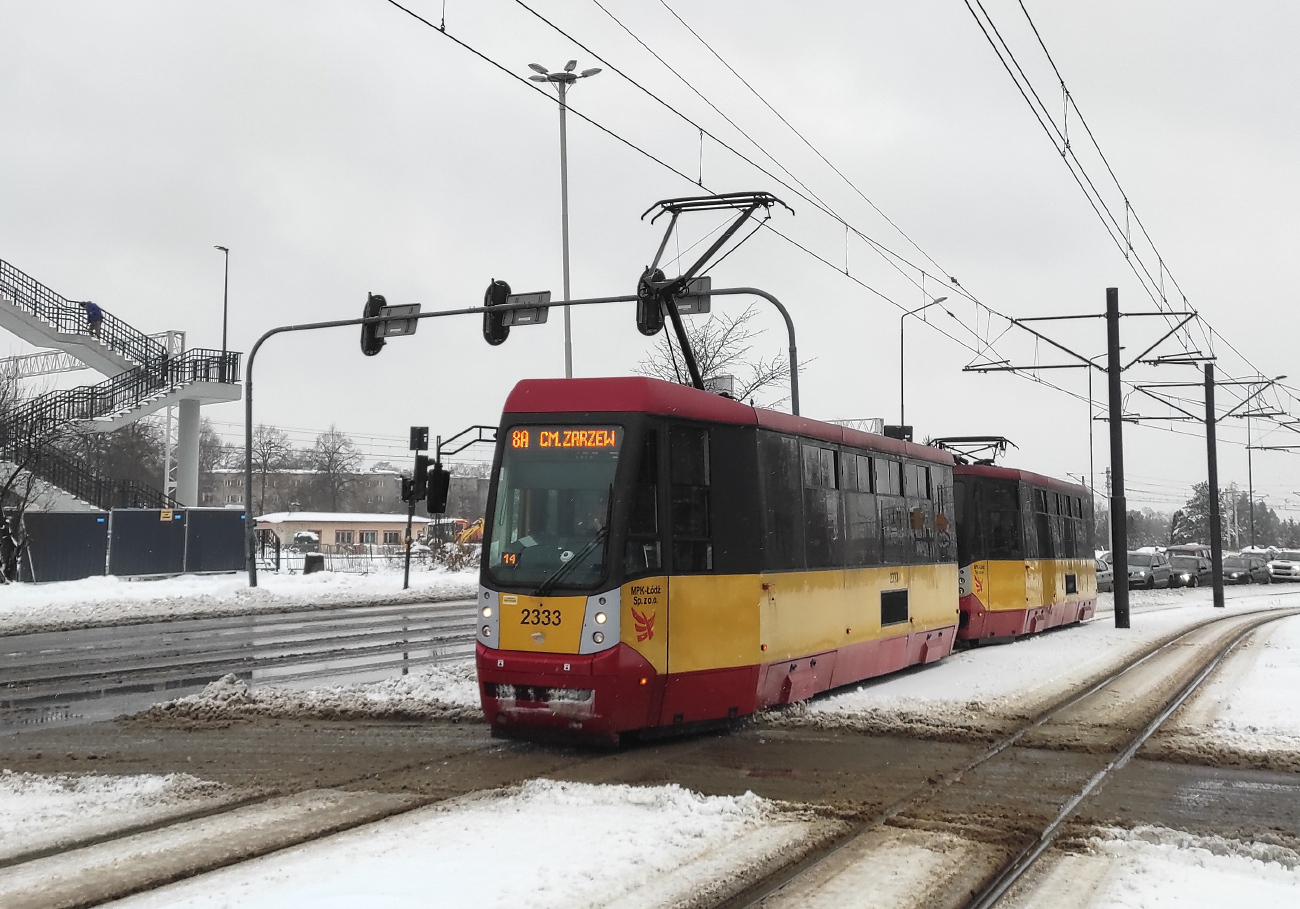 Лодзь, Konstal/MPK 805N-M16 № 2333