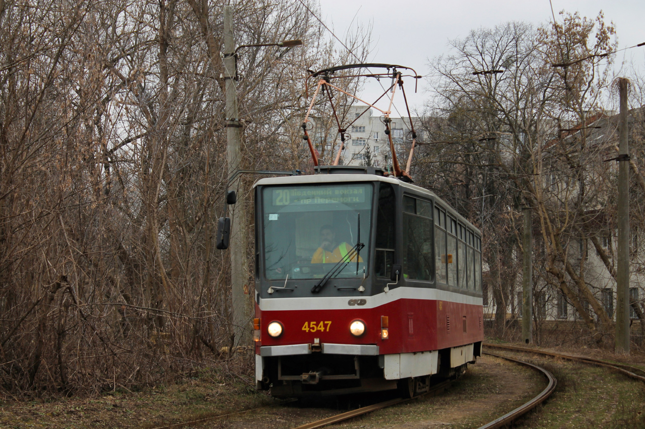 Харьков, Tatra T6A5 № 4547